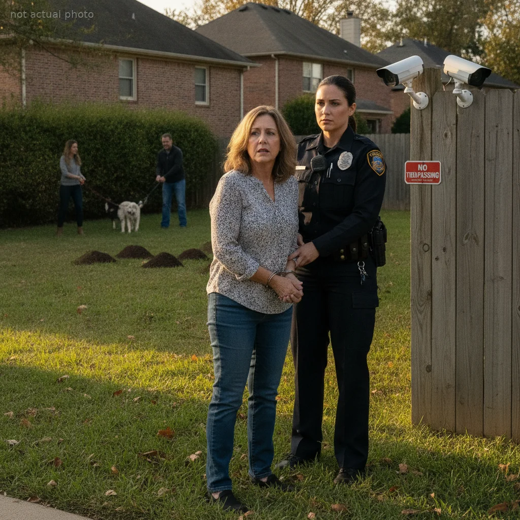 Officer Arrests Missouri Mother Over Backyard Security Cameras Following a Heated Property Dispute