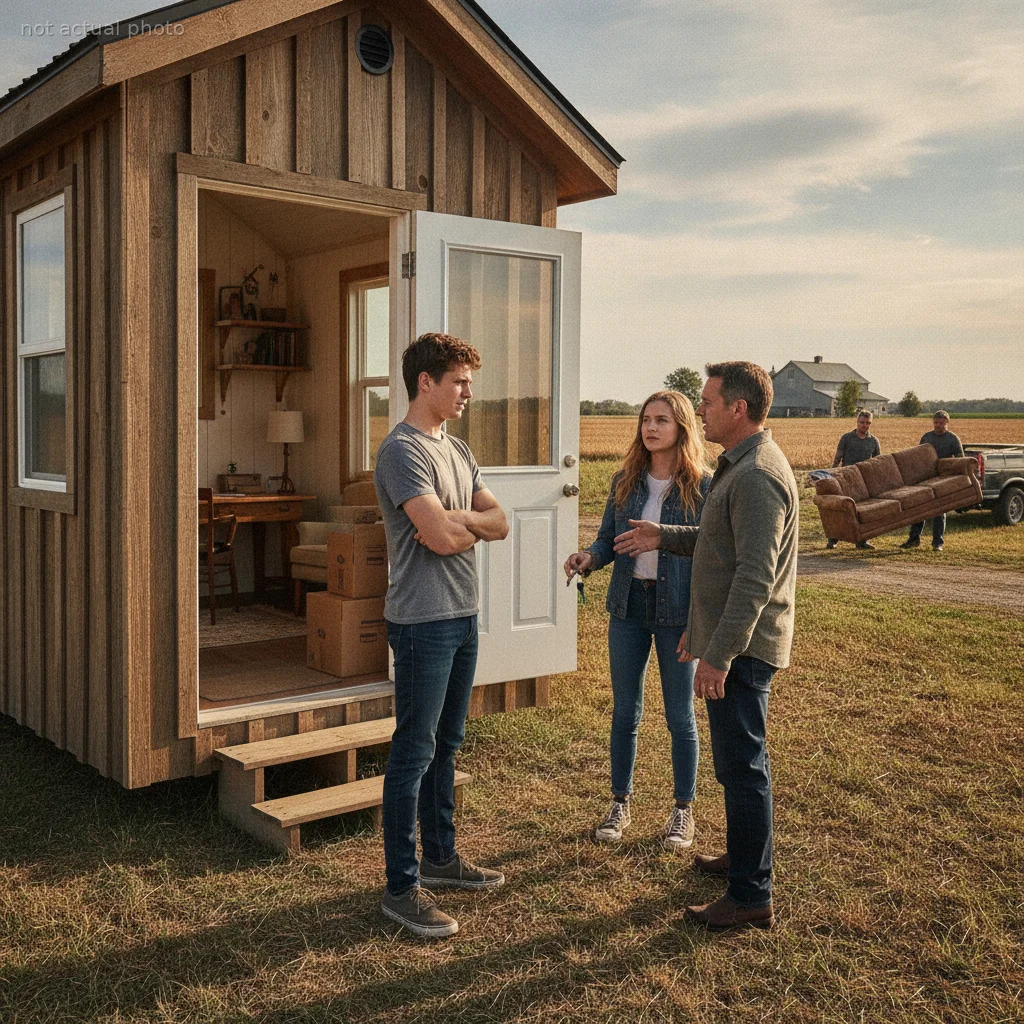 Parents Evict Son From His Tiny Home For His Teen Sister, Then Demand He Leave All His Furniture Behind