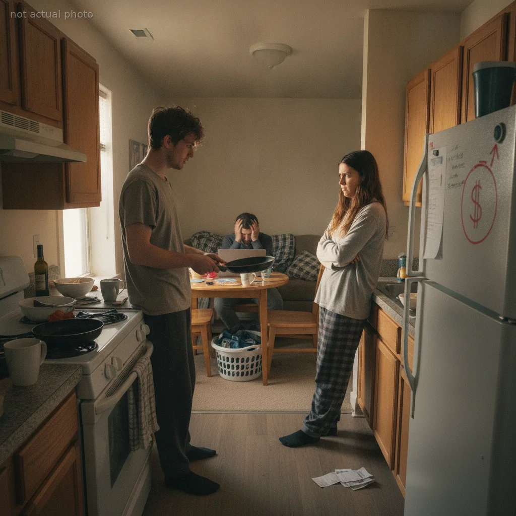 Roommate's Girlfriend Moves In Rent-Free, Leaving Him To Foot The Rising Utility Bills