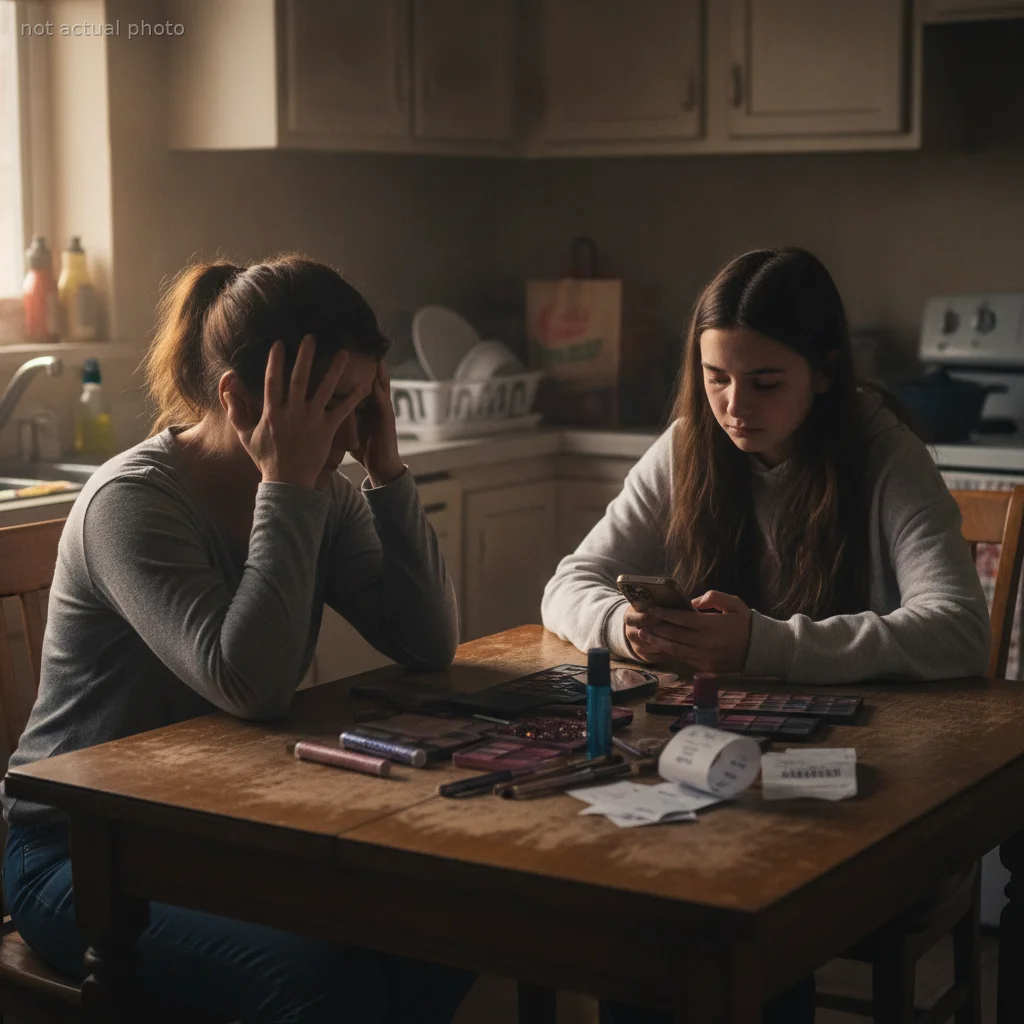 Single Mom Faces Family Backlash After Refusing to Bail Out Teen Daughter From $260 TikTok Makeup Debt