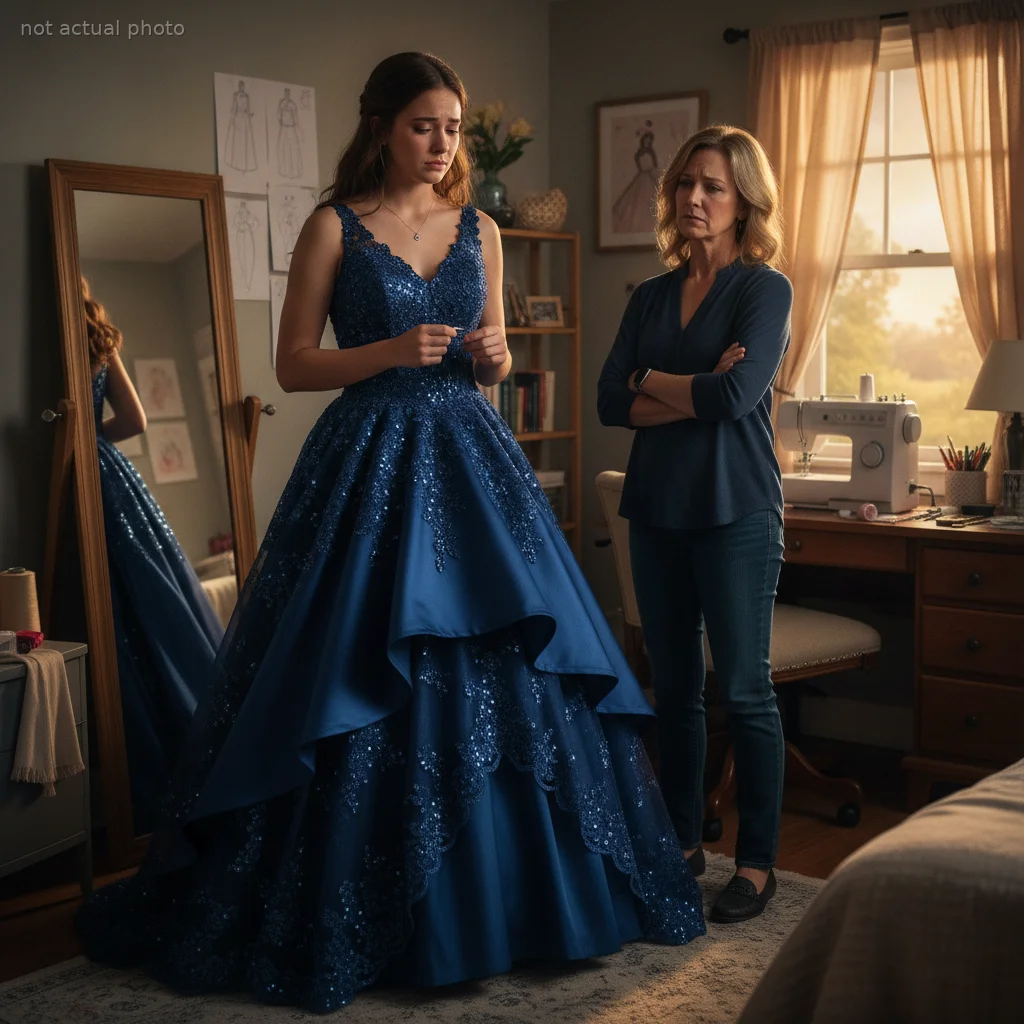 She Handcrafted Her Dream Prom Dress for Months, but Her Mother’s Cruel Jab Almost Kept Her Home