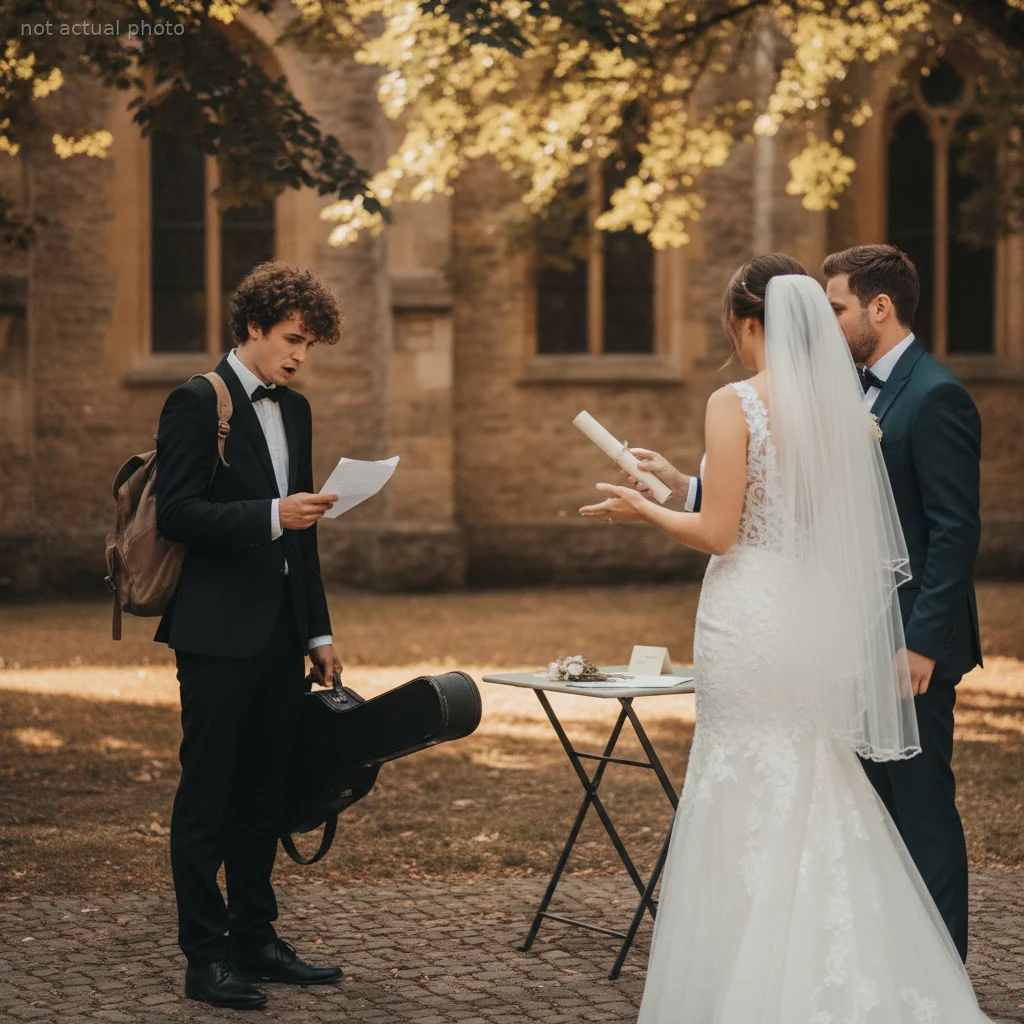 Couple Trims Musician Friend From Wedding Guest List But Still Demands Free Labor, Instantly Regrets It