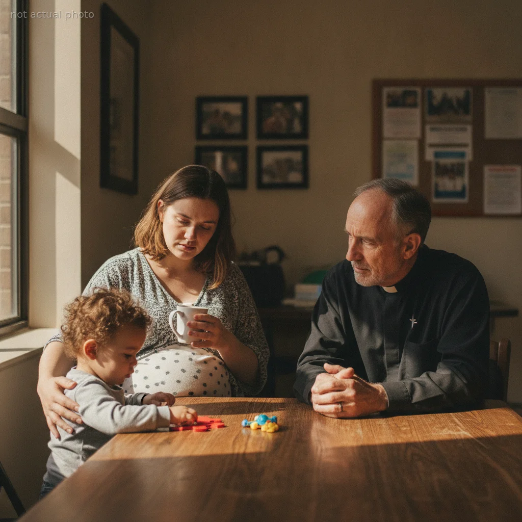 A Chaplain Asked a Struggling Mom Some Hard Questions, and Now She Blames Him for Her Life-Changing Choice