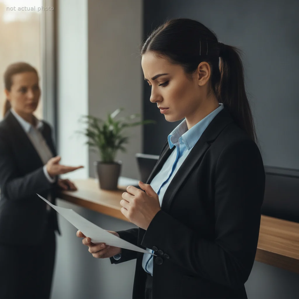 Company Threatens to Fire Receptionist Over Her Hair, Unaware of the Heartbreaking Reason She Hides It