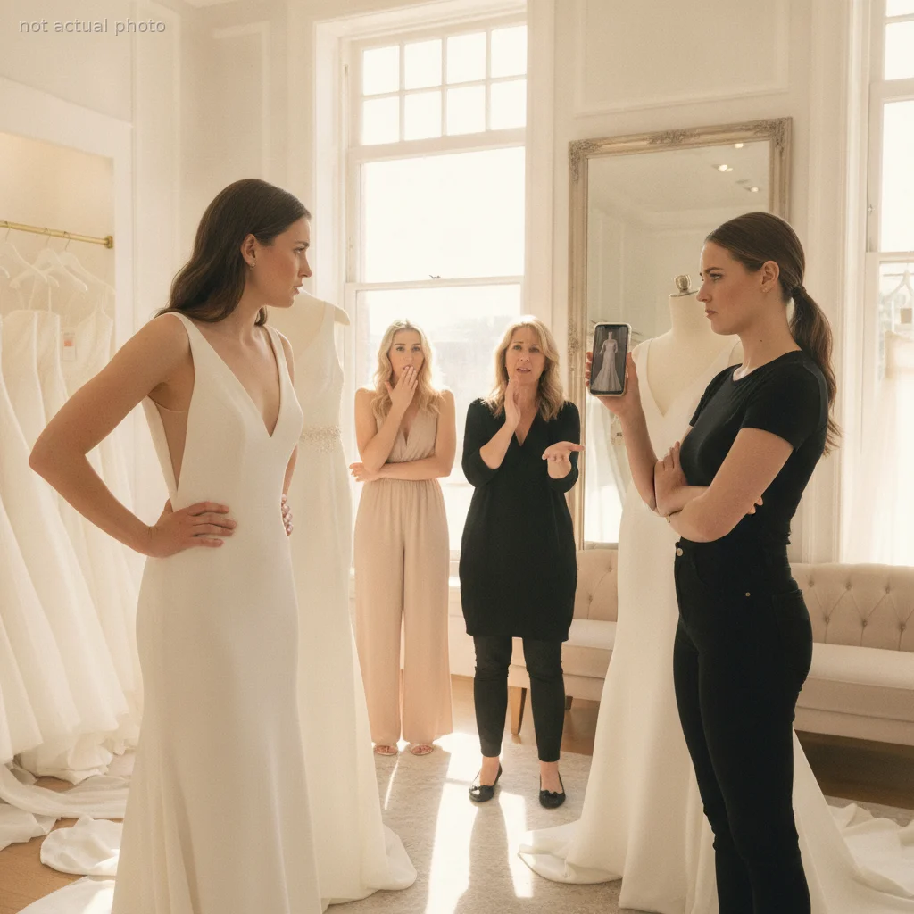 Bride Issues Ultimatum To Her 'Insecure' Sister-In-Law After Months Of Exhausting Wedding Dress Drama