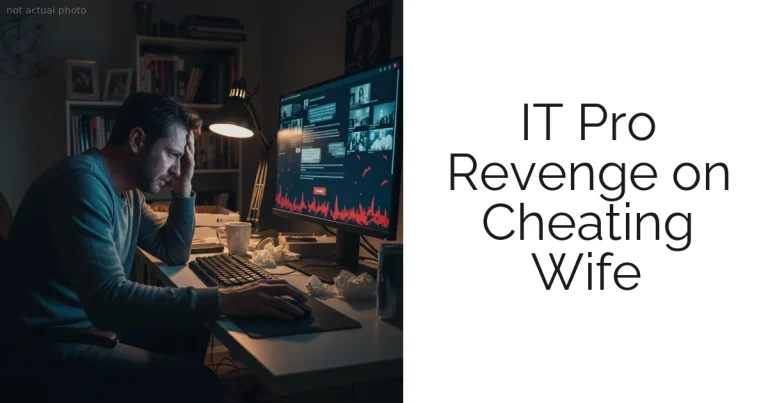 IT Pro Revenge on Cheating Wife