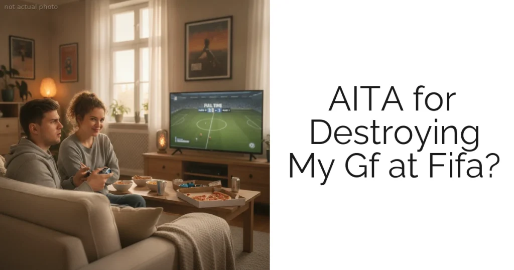 AITA for Destroying My Gf at Fifa?