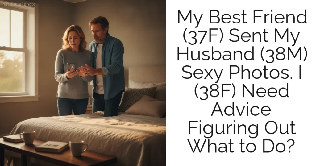 My Best Friend (37F) Sent My Husband (38M) Sexy Photos. I (38F) Need Advice Figuring Out What to Do?