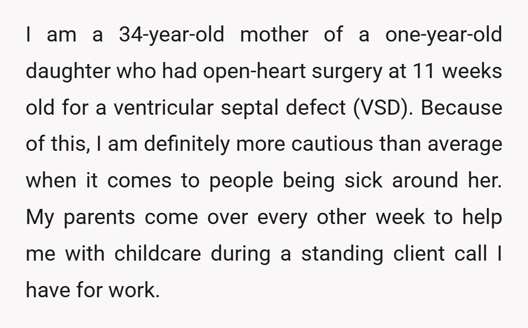 I am a 34-year-old mother of a one-year-old daughter who had open-heart surgery at 11 weeks old for a ventricular septal defect (VSD). Because of this, I am definitely more...