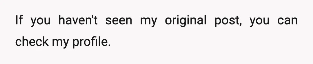 If you haven't seen my original post, you can check my profile.