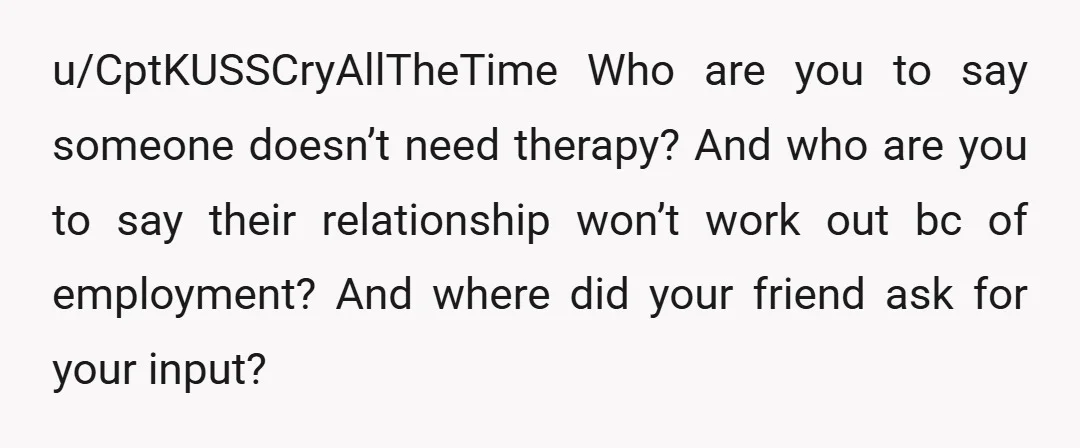 u/Knickers1978 YTA He does need counselling, he sounds depressed. She needs counselling, to cope with her fear of driving and to grow a spine against her mother. They both need...