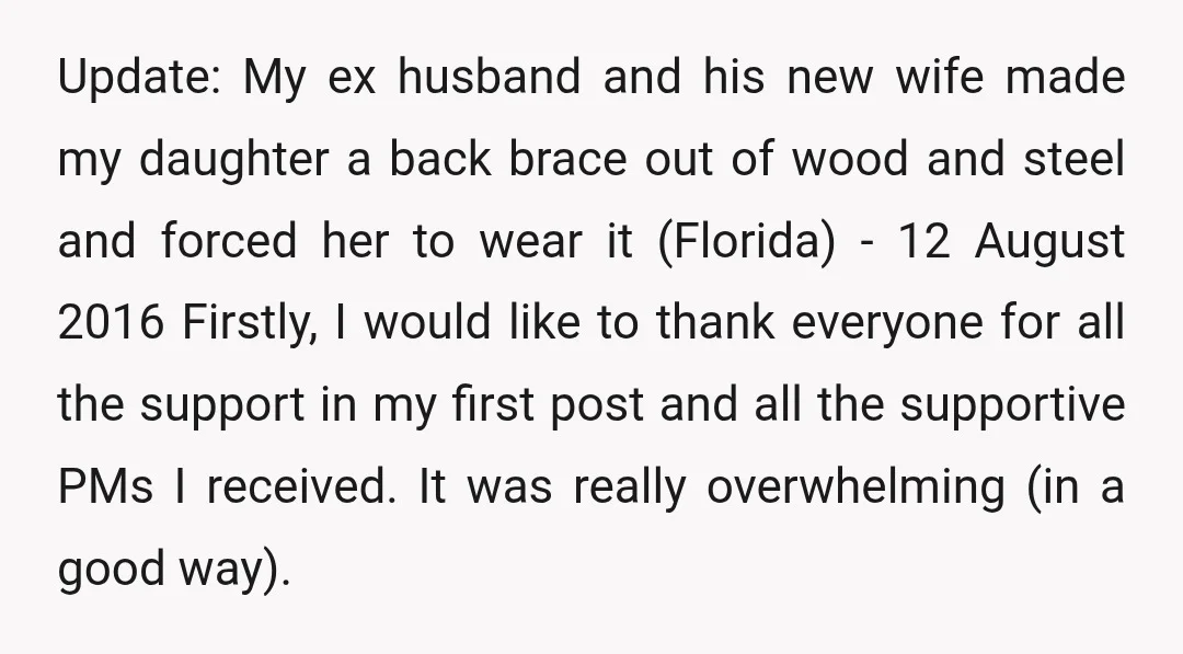 A few people asked for an update, so here it is. So, a lot has happened since I first posted. I called in to work while I was trying to...