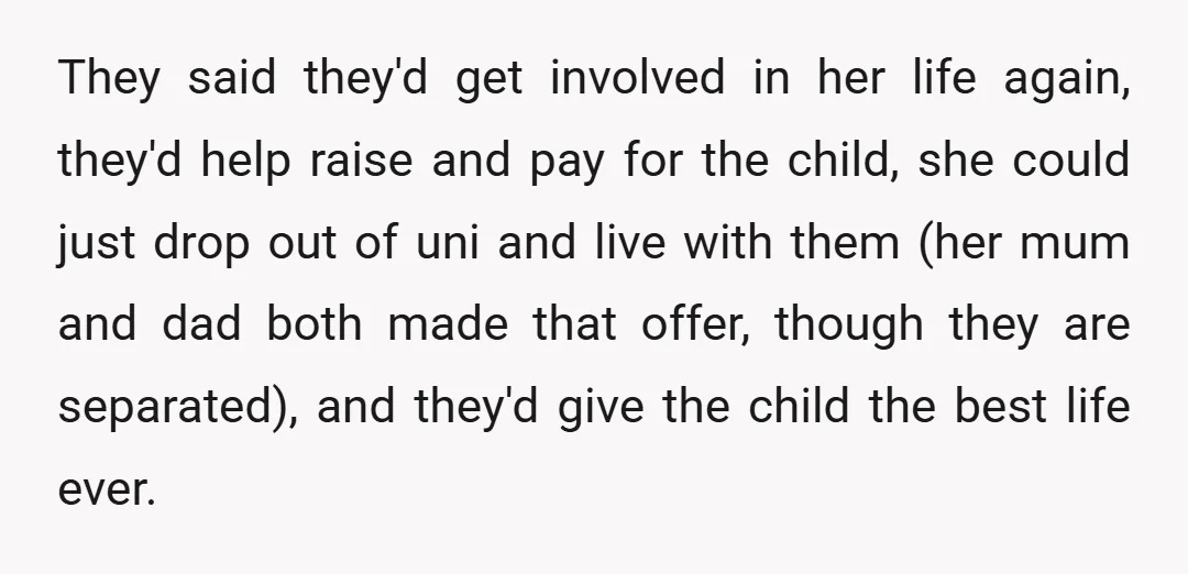 I asked her why they aren't currently doing that for her child, and she said they consider him too hard work (he has recently been diagnosed as autistic and ADHD).