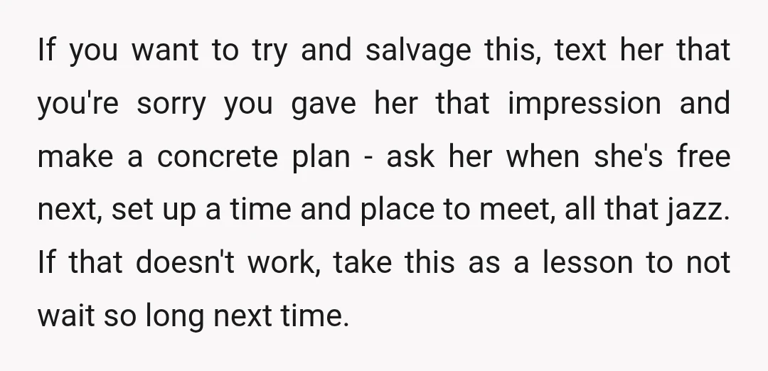 Going up to her while she's talking to another guy, showing that you care and have confidence. Instead you quietly sneaked away. She then initiates contact again (meaning she's into...