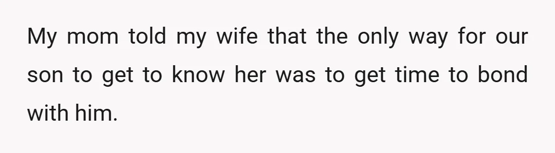 My wife followed her, and they got into an argument.