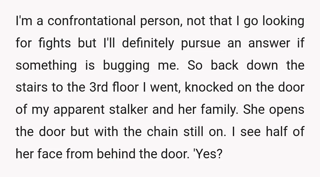 I'm a confrontational person, not that I go looking for fights but I'll definitely pursue an answer if something is bugging me. So back down the stairs to the 3rd...