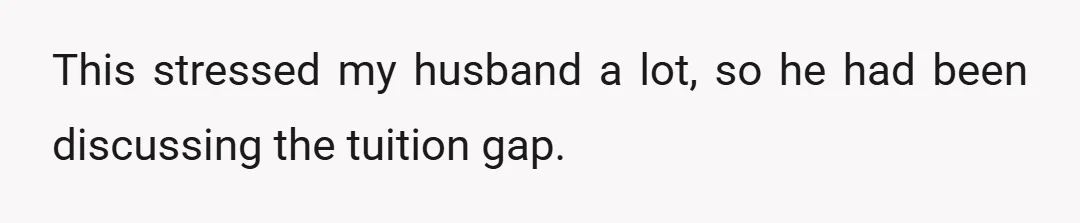 She did not seem to care too much about it; she just expected the money to appear.