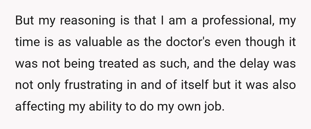 Anyway, after the appointment, my kid said it was embarrassing when I mentioned that I'm a professional.