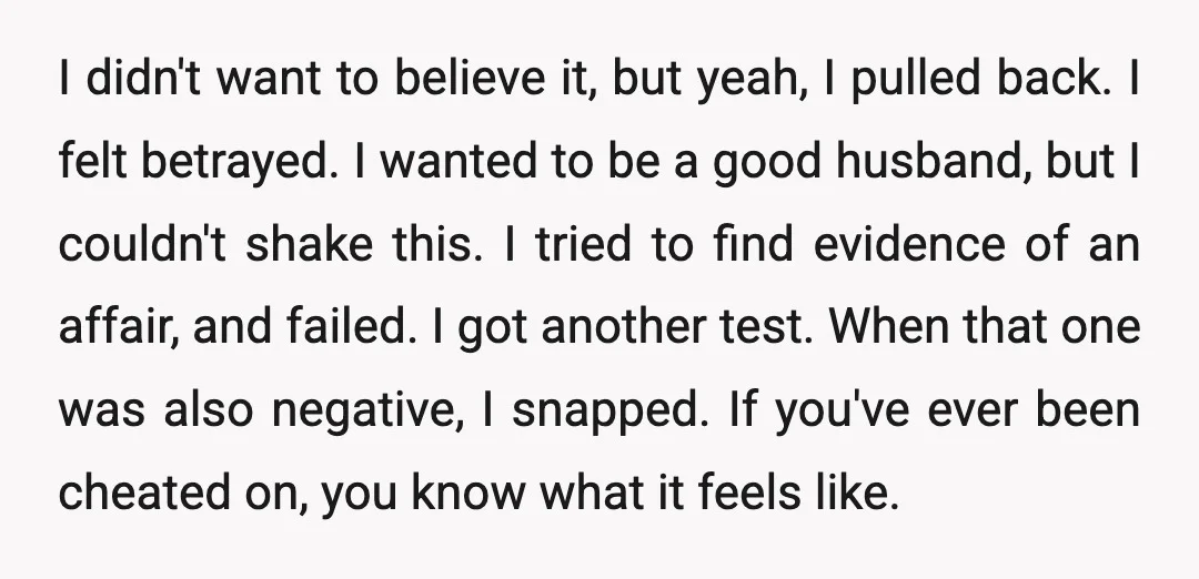 I started getting into some online groups, especially on Reddit, that were full of guys who'd been cheated on, lost custody, lost everything. And when someone said that his tipoff...