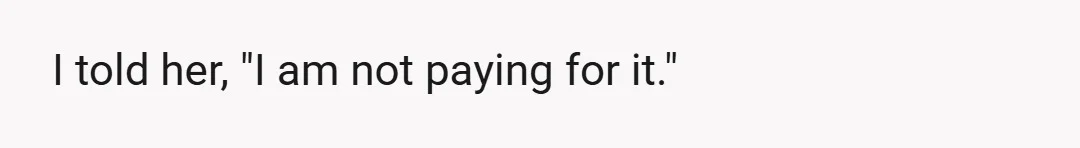 I was completely confused.