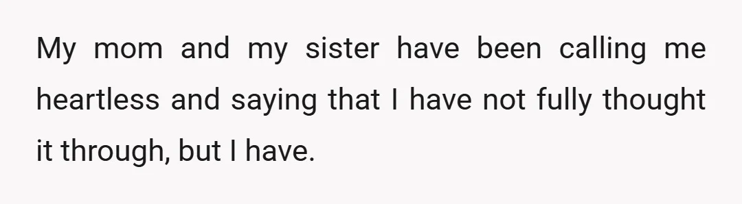 I love the relationship we have, but I do not see how I could sustainably take on the three of them full-time.