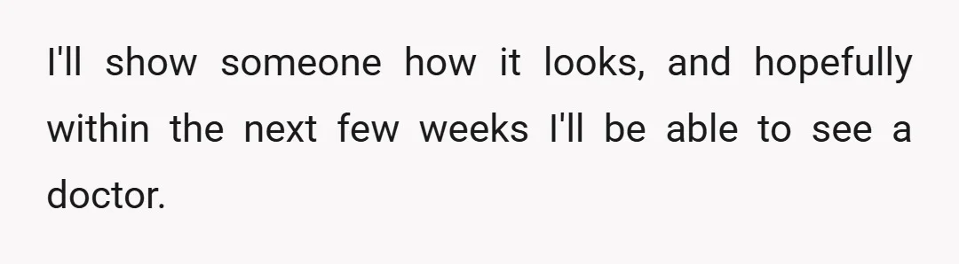 But regardless of what happens, I'm going to start looking for another job.