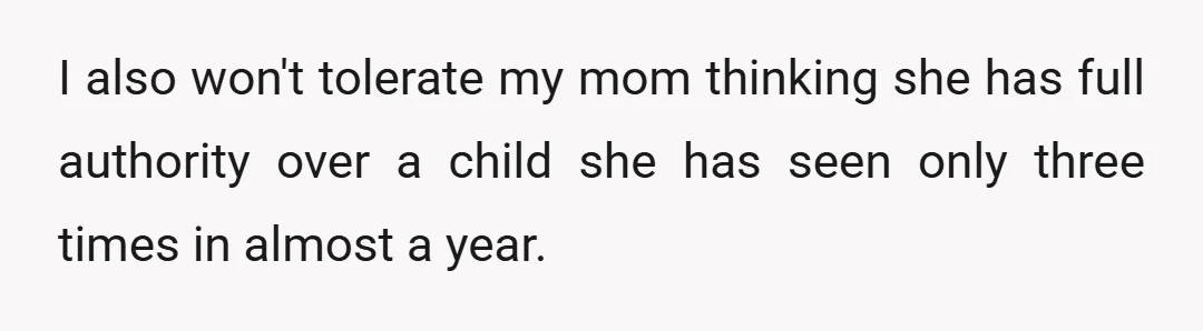 However, after learning that my mom was two-faced with my wife by not even acknowledging her and talking behind our backs, I've come to the conclusion that I won't tolerate...