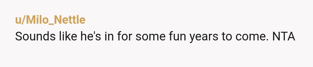 u/talkandtea Seems he should not have invited you guys. It's his choice to marry someone like this, but he should have known they would act like that. He should not...
