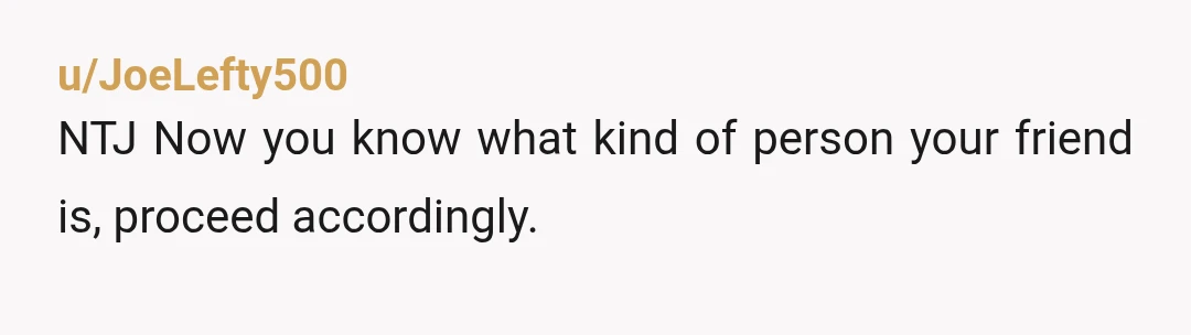 u/JLand2004 "Others think she shouldn't have been a spreading stort about him in the first place"? So some people thought she should have been? That makes no sense. If this...