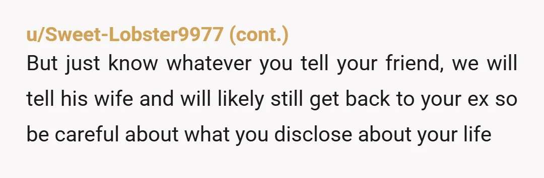 u/javel1 If you choose not to tell the firm, you still need to find a new estate planner/financial advisor. She can't be trusted. The main issue here is that you...