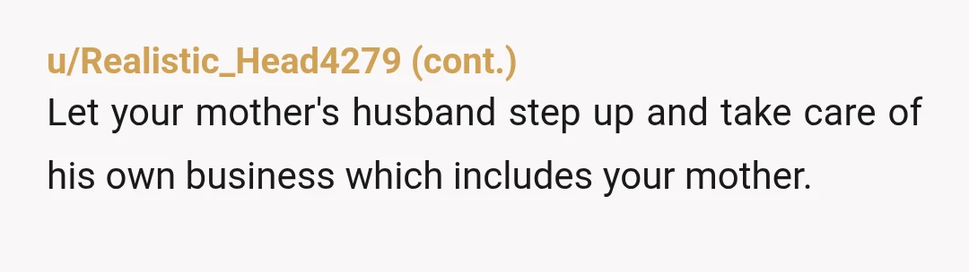 u/dailymustard Nta. I could not imagine doing this to someone I loved. I’m so sorry. I wish I had advice to give you. I hope you find peace and I...