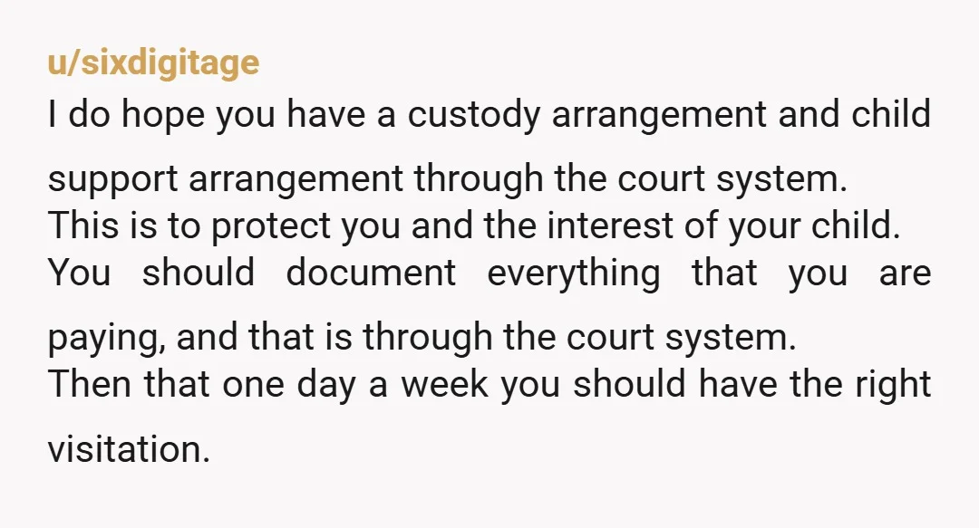 u/mischiefableguin It sounds like your job is very similar to one my husband worked when our kids were born. His was out of town, so he only came home when...