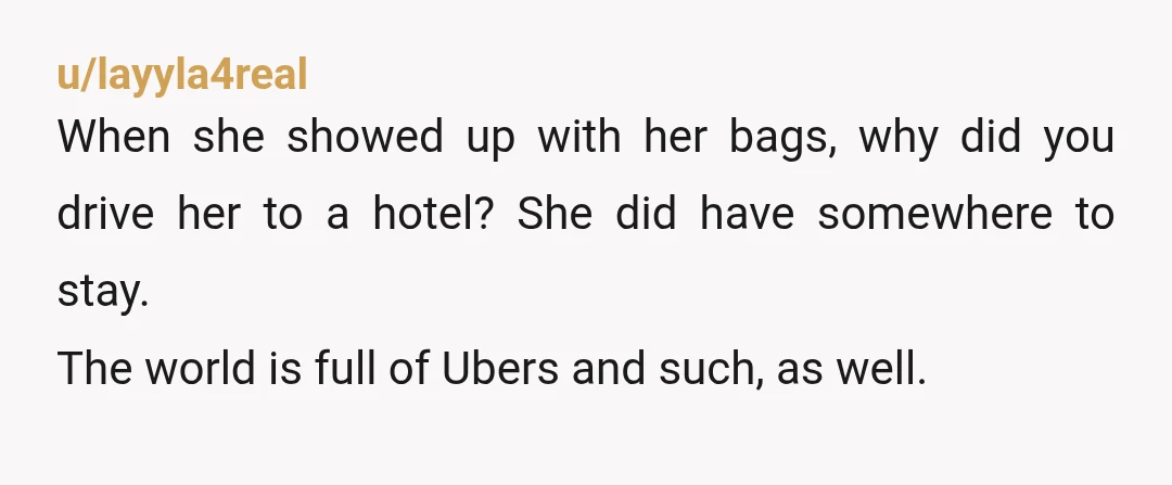 u/Durchie87 NTA. I know your wife just gave birth but she should have told her mother to leave sooner. Not accepted the way she was treating you in your own...