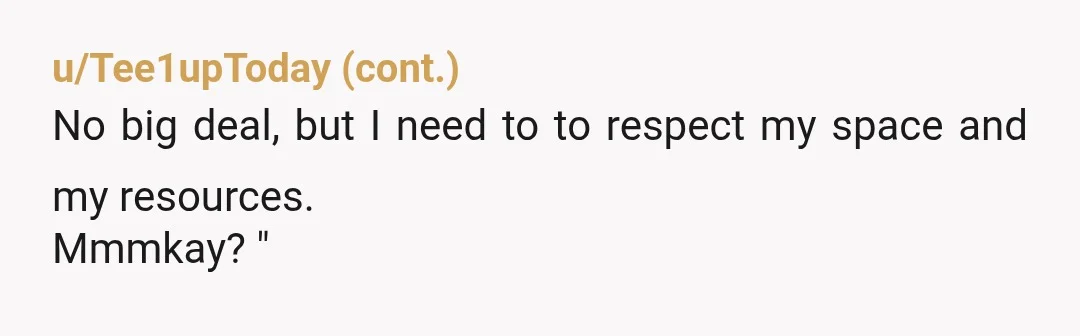 u/Comfortable-Bug1737
Then tell her she can pay for what he eats