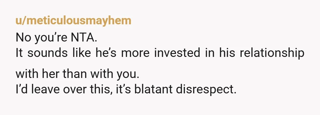 u/Some_Ad_4033 He was just waiting for the bf to leave and is now either trying to cheat or actively cheating. Being a good person and a good bf are kinda...