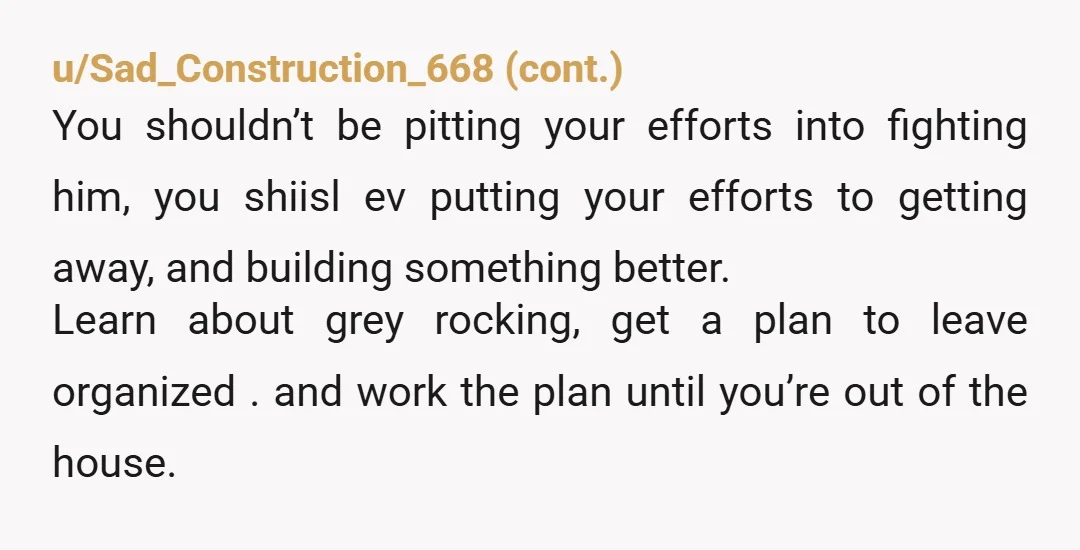 u/AriasK YTA you are well and truly an adult. You need to move out. You have the right to complain about your parents when you're a a kid and you...