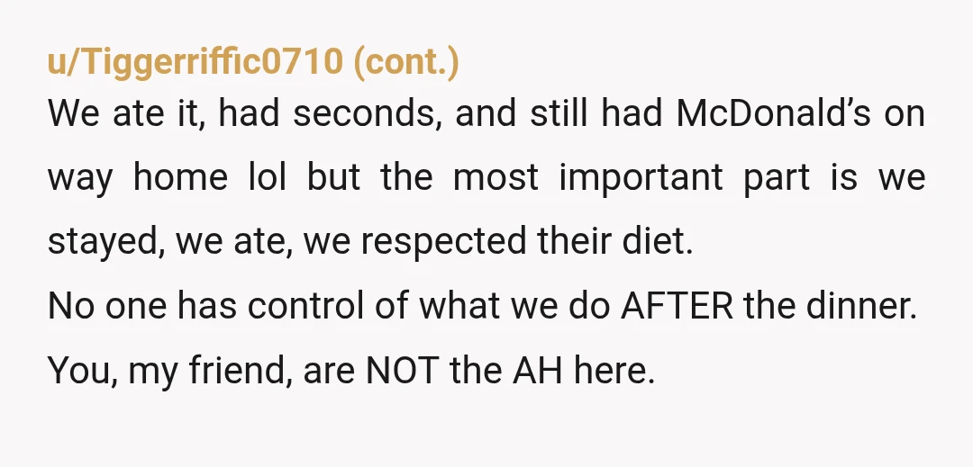 u/BloxxyVids
Lmfao no normal vegan would approve of that meal that you were pressured to eat
