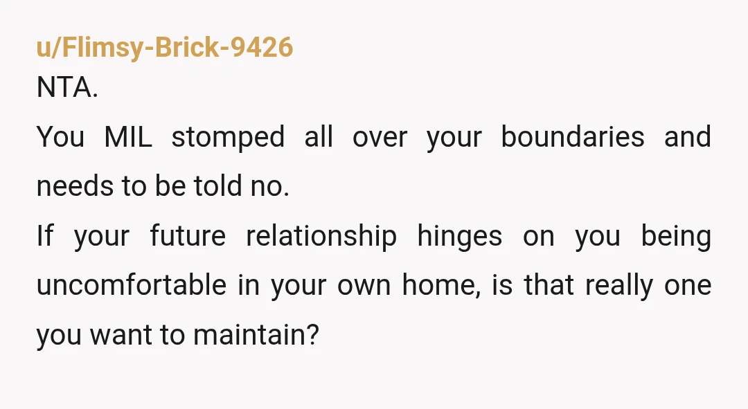u/SirLostit I had to throw my MiL out once. 10/10 still one of the best decisions I ever made. She had come over to have an argument with my wife...