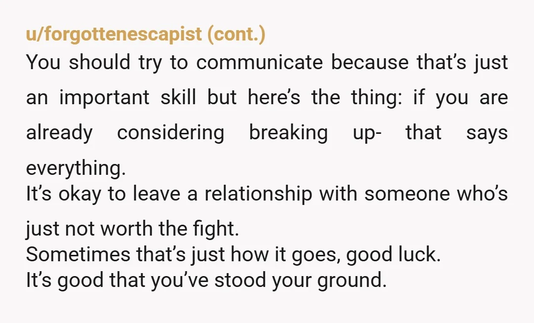 u/bexticles Wow... So he's suddenly decided he doesn't like it based on what his mates say? It would drive me mad too so I sympathize, but maybe it's a blessing...