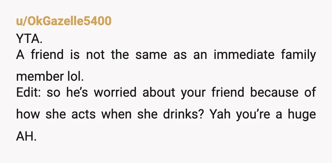 u/Similar_Corner8081
You guys aren't going to last very long if you do tit for tat and can't agree on a wedding list.