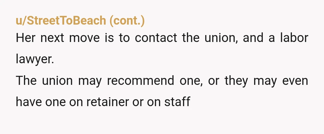 u/ZxlSoul I amcso aorry. They did they same to me They used lies bwcause they couldn't fire me for ANY REASON. 17 years working juat to bw thrown like a...