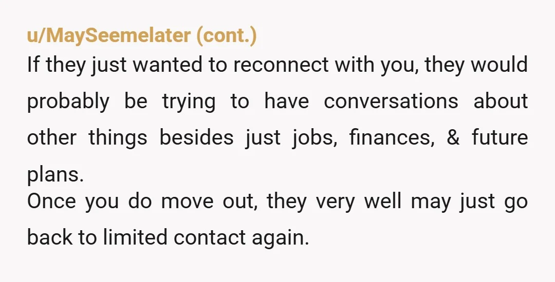 u/GandalfTheBigFat You’re NTA. Unfortunately you also live under their roof. Don’t make them right, just means that while their actions have consequences, what you say could unfortunately have consequences for...