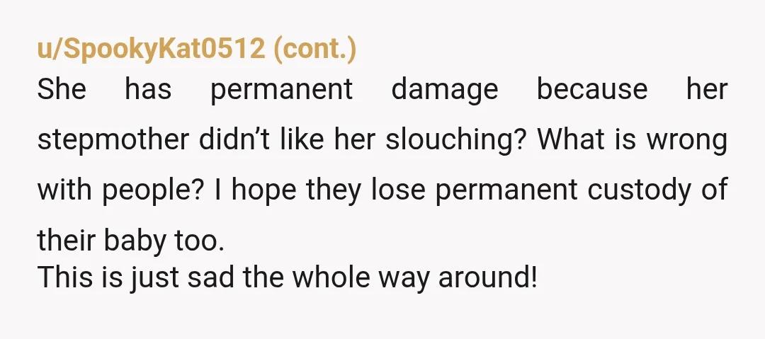She always played sports (especially at school) and did dance but the doctor thinks she won't ever be able to lift her arm all the way up again. Nine years...