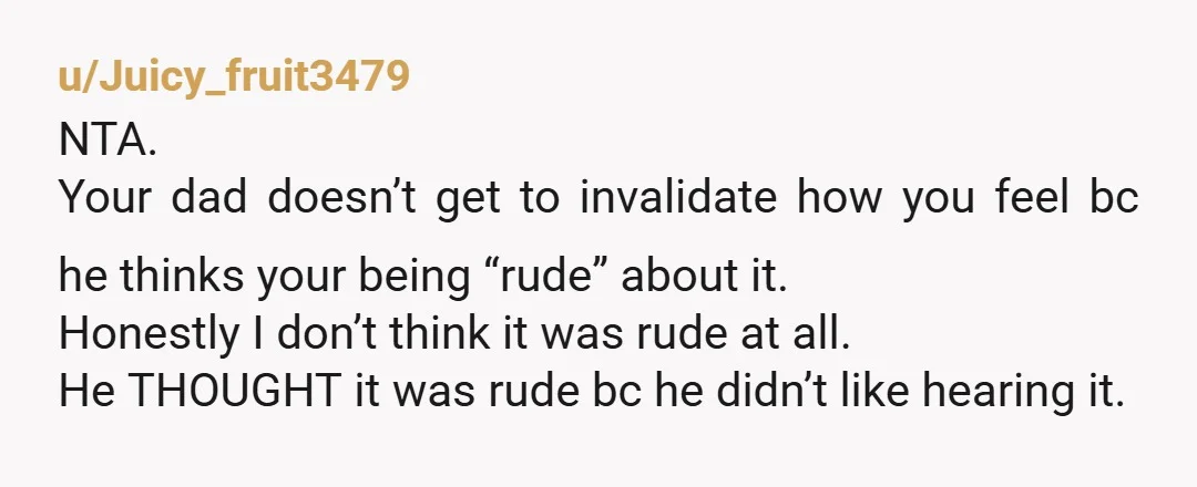 u/yeehawt22 NTA. They needed a reality check. Can you talk to them once everything calms down in a couple days? Like give each other space and then ask to talk....
