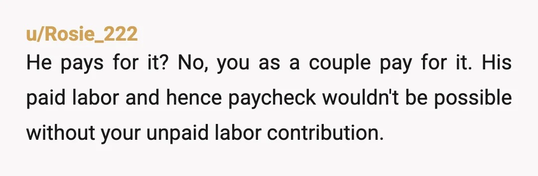 u/mcmurrml
Nope. You are allowed to have a vacation with just your little family. That's not unreasonable.