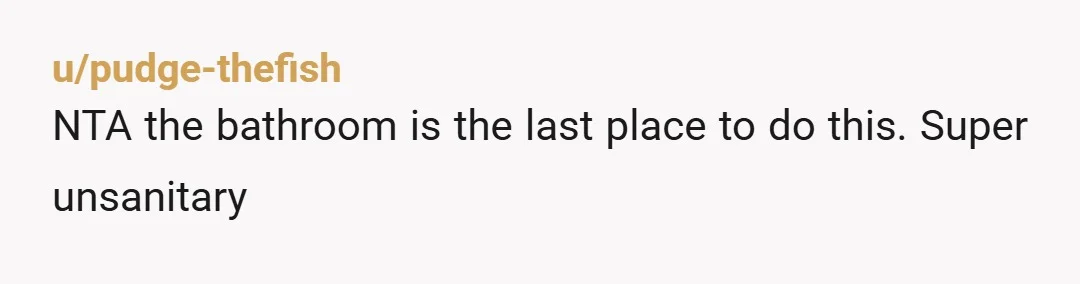 u/adiposegreenwitch You could, and it wouldn't be really out of line, but it would in my opinion be better and more effective (maybe for her and certainly for any bystanders)...