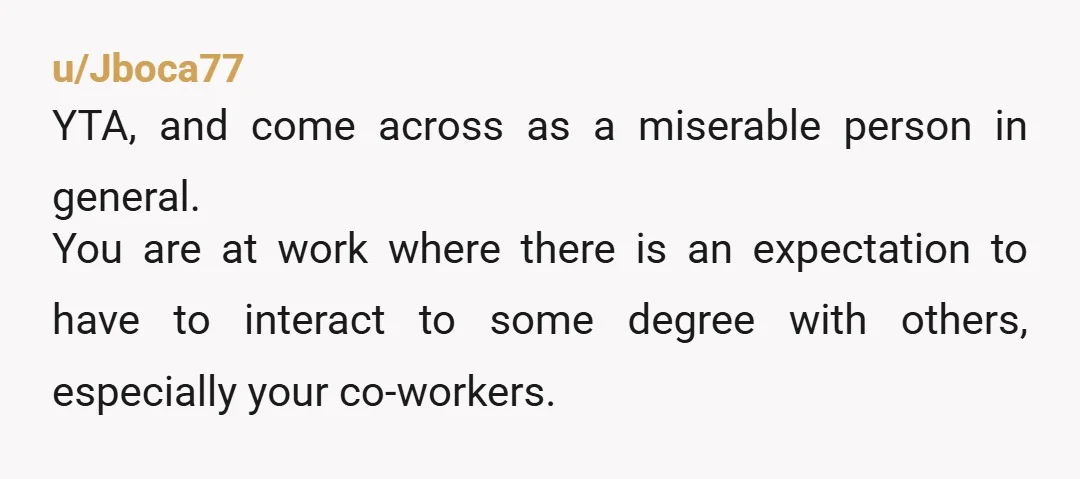 u/befitzpa YTA, you don’t get to tailor every interaction to the exact way you want it. Life involves other people, other people aren’t you. Sit in your unshaded car if...