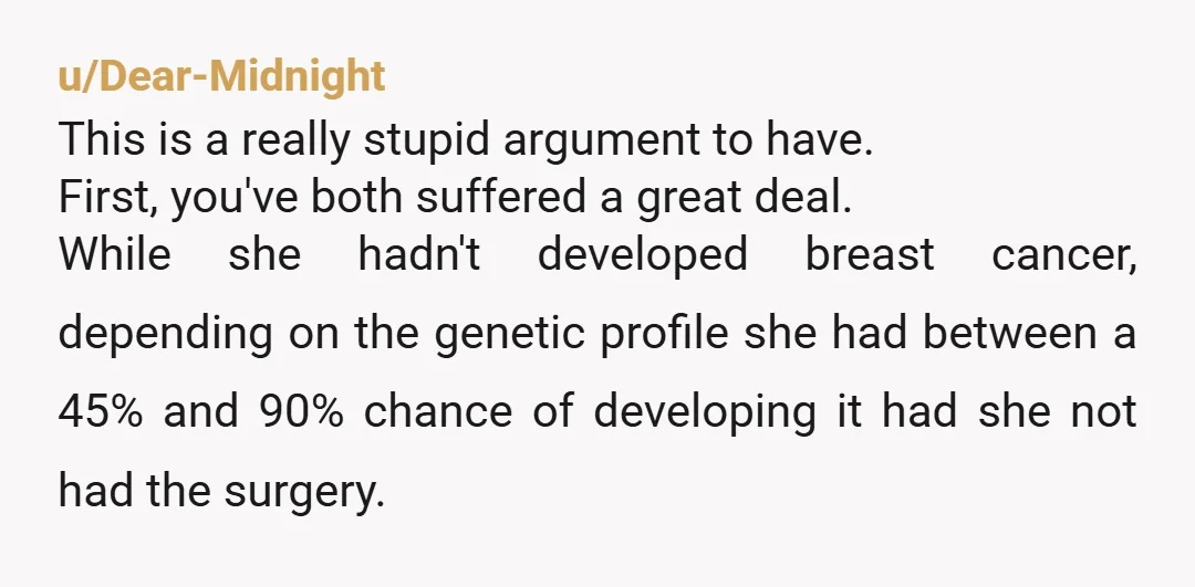 u/lamamaloca ESH. Y T A for not addressing the real cause of your resentment instead of turning it into a pissing contest. You have very valid feelings but they should...