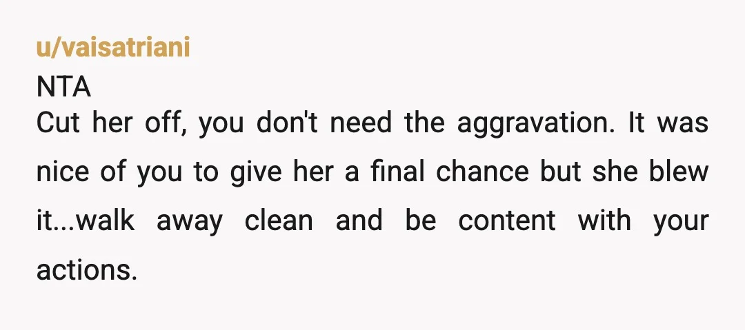 u/sugarbananaxo
NTA, she only found her keyboard once you took something away.
