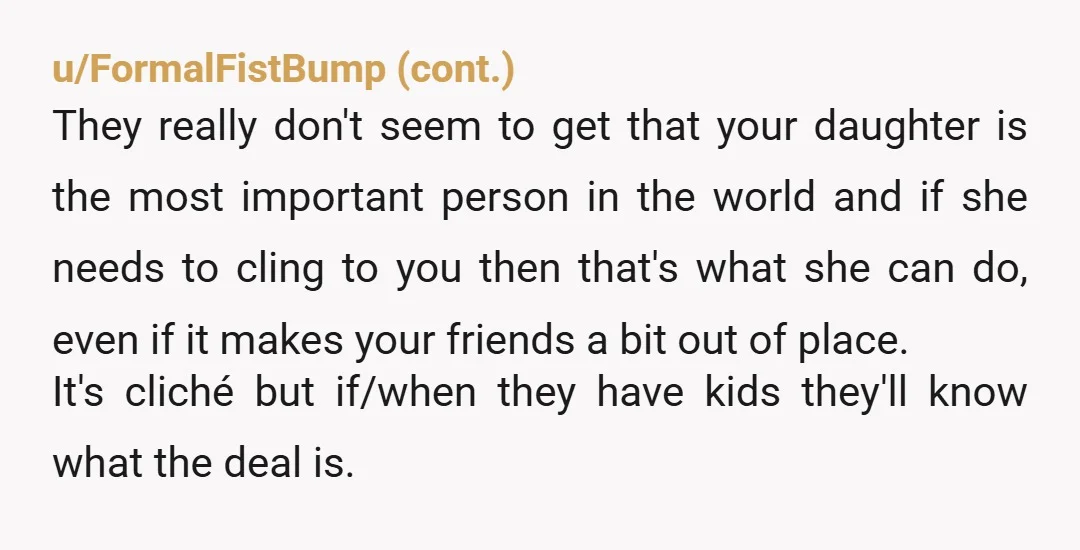 u/lizbumm
NTA - I’m sure someone will say it better, but your friends are being AH.